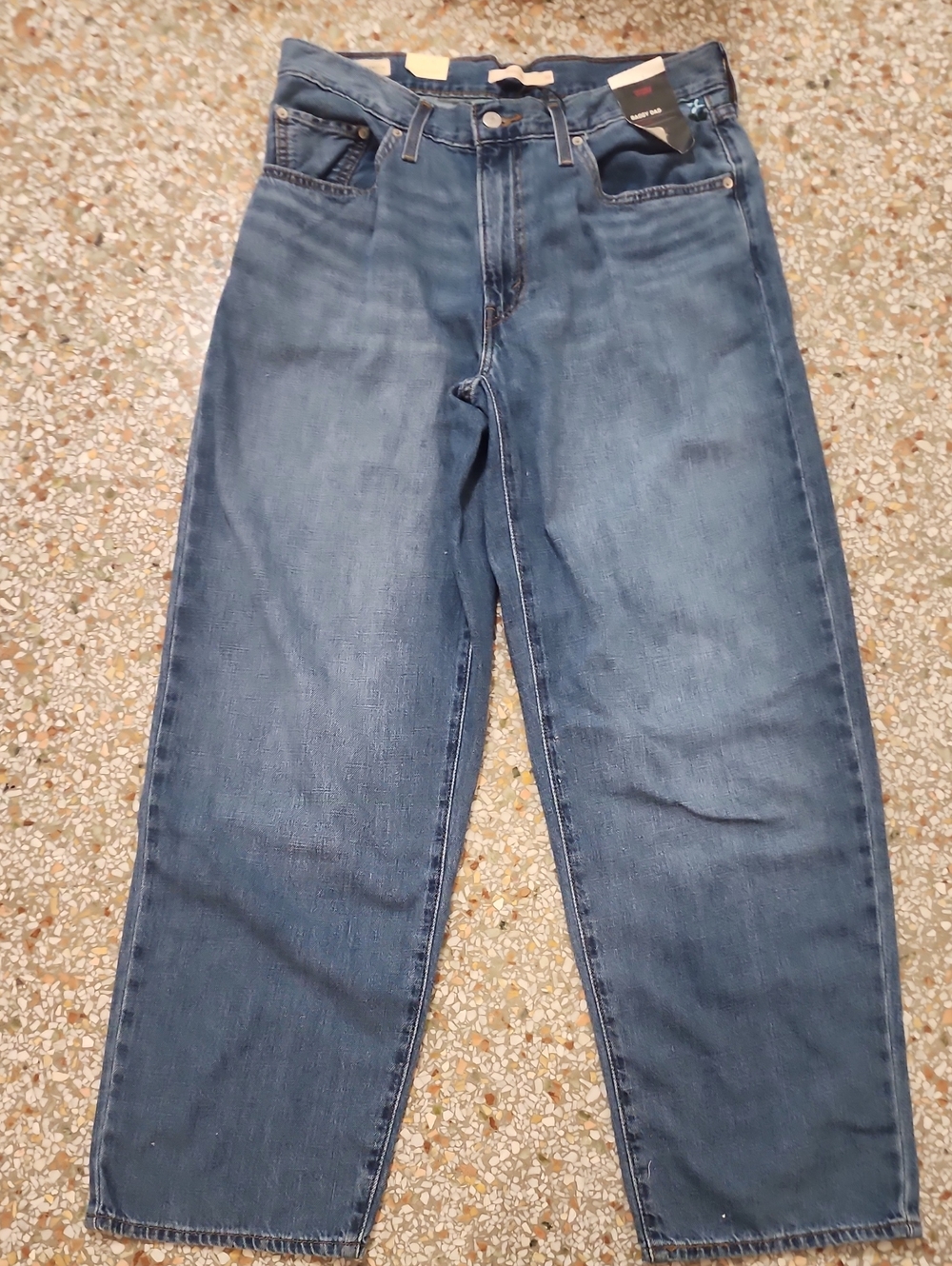 Levi's Women's Straight Leg Jeans in Dark Blue Wash